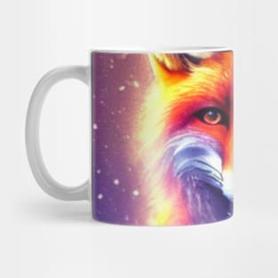 Beautiful fox design Mug